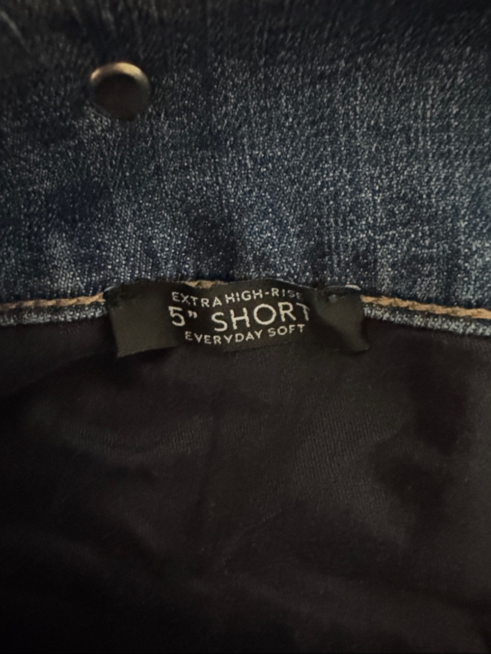 NWOT White House Black Market High-Rise Blue Denim Women’s Shorts - Picture 9 of 9